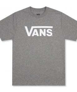 Kids Polos, Tees, & Shirts VANS Kids Drop V Tee -HEATHER GREY
