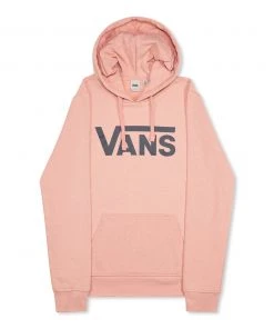 VANS Ladies Drop V Hoody -PINK Ladies Hoodies & Sweatshirts
