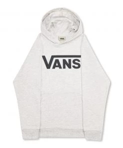 VANS Kids Drop V Hoody -WHITE MELANGE Kids Hoodies & Sweatshirts