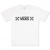 Mens Polos, Tees & Shirts VANS Mens Drop V Checkered Tee -WHITE