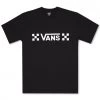 Mens Polos, Tees & Shirts VANS Mens Drop V Checkered Tee -BLACK