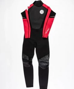 All Saltrock Kids Core 3/2mm Full Wetsuit -RED