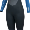 All Alder Ladies Stealth 5/4/3mm Full Wetsuit -BLUE