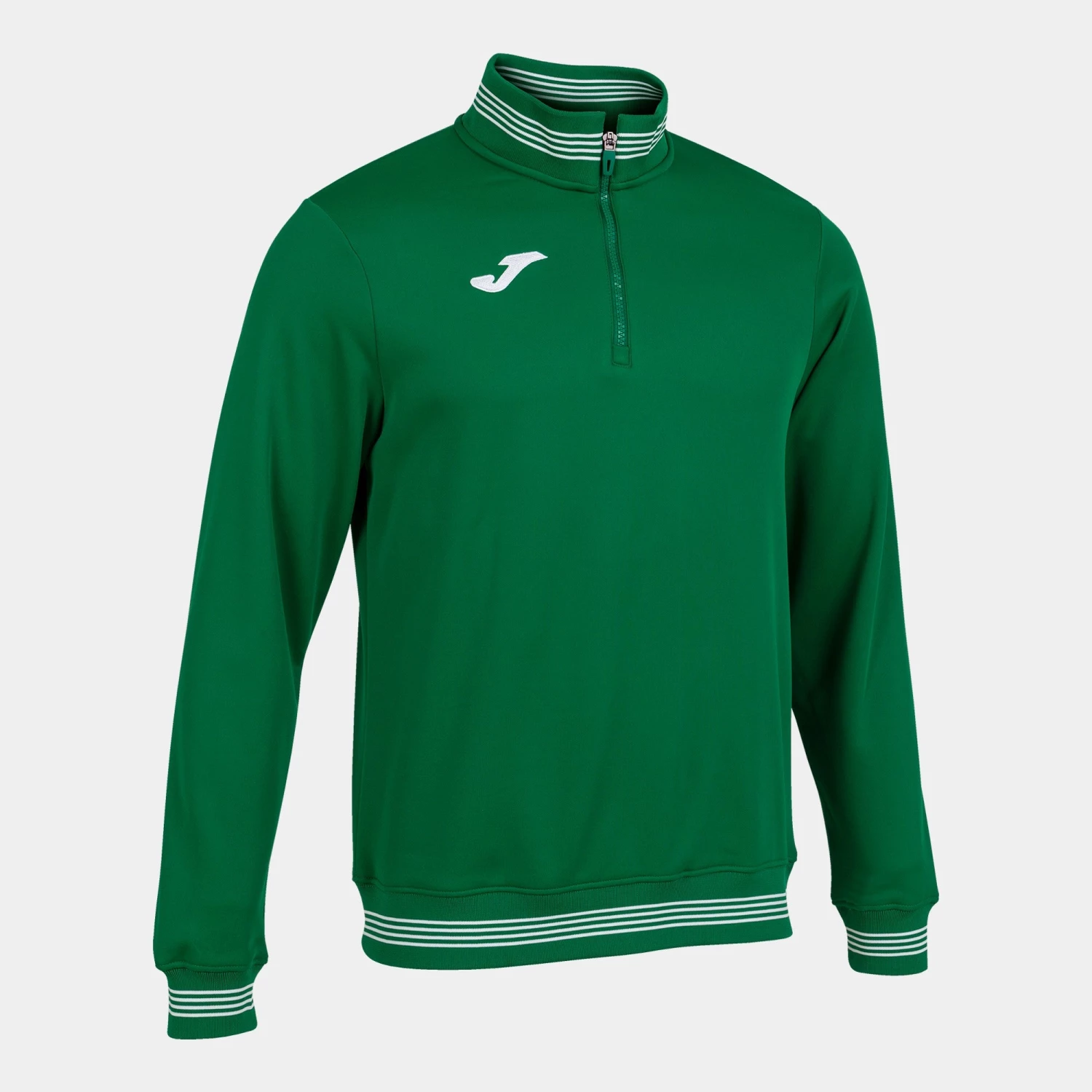 JOMA Mens Campus III Half Zip -GREEN Mens Hoodies & Sweatshirts