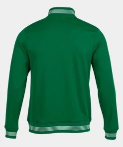 JOMA Mens Campus III Half Zip -GREEN Mens Hoodies & Sweatshirts