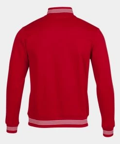 Mens Hoodies & Sweatshirts JOMA Mens Campus III Half Zip -RED