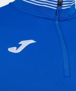 JOMA Mens Campus III Half Zip -ROYAL BLUE Mens Hoodies & Sweatshirts