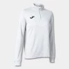 JOMA Ladies Winner II Half Zip -WHITE Ladies Hoodies & Sweatshirts