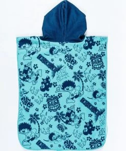 Beach Towels, Changing Robes & Ponchos Saltrock Tiki Tok Changing Towel -BLUE