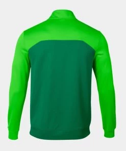 Kids Hoodies & Sweatshirts JOMA Kids Winner II Half Zip -FLURO GREEN