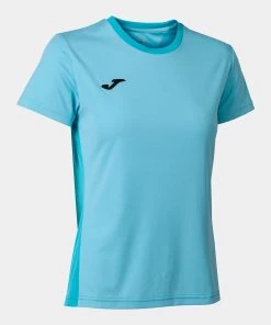 JOMA Ladies Winner II Tee -SKY BLUE Ladies Sportswear & Fitness