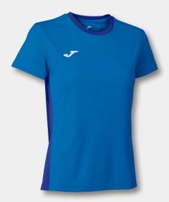 Ladies Sportswear & Fitness JOMA Ladies Winner II Tee -ROYAL BLUE