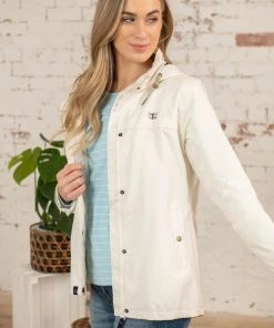 Ladies Jackets & Bodywarmers Lighthouse Beachcomber Jacket -WHITE