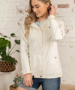 Ladies Jackets & Bodywarmers Lighthouse Beachcomber Jacket -WHITE