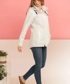Ladies Jackets & Bodywarmers Lighthouse Beachcomber Jacket -WHITE