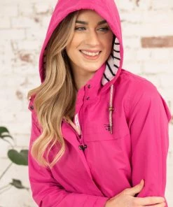 Lighthouse Beachcomber Jacket -PINK Ladies Jackets & Bodywarmers