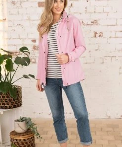 Ladies Jackets & Bodywarmers Lighthouse Beachcomber Jacket -PINK LADY