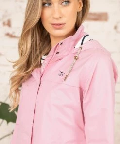 Ladies Jackets & Bodywarmers Lighthouse Beachcomber Jacket -PINK LADY