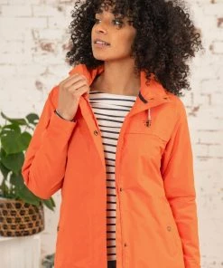 Ladies Jackets & Bodywarmers Lighthouse Beachcomber Jacket -ORANGE