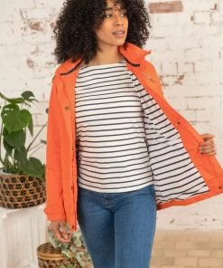 Ladies Jackets & Bodywarmers Lighthouse Beachcomber Jacket -ORANGE