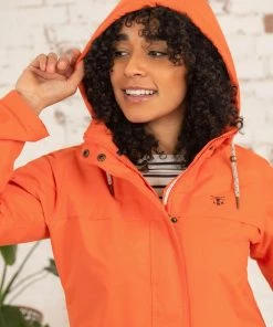 Ladies Jackets & Bodywarmers Lighthouse Beachcomber Jacket -ORANGE