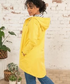 Lighthouse Beachcomber Long Jacket -DANDELION Ladies Jackets & Bodywarmers