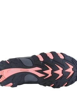 Hi Tec Kids Blackout Mid Hiking Boot -BLACK/PINK