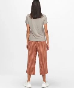 Jacqueline De Yong MICHIGAN Tee -GREY Ladies Polos, Tees & Shirts