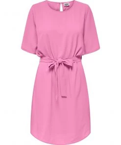 Jacqueline De Yong AMANDA Dress -FUCHSIA