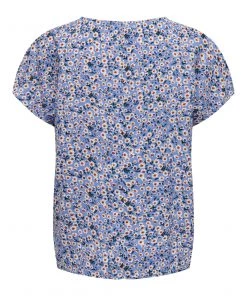 Ladies Polos, Tees & Shirts Jacqueline De Yong STARR Top -BLUE