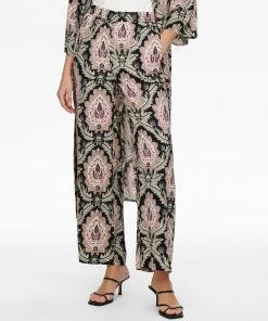 Jacqueline De Yong BORA Trousers -BLACK Ladies Trousers & Shorts