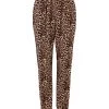 Pieces NYA Mid Waist Trouser -LEOPARD Ladies Trousers & Shorts