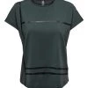 Only Play Ladies Sportswear & Fitness OnlyPlay CAMP Loose Tee -SHADOW