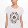 Only Play Ladies Polos, Tees & Shirts OnlyPlay MIMA Loose Tee -WHITE