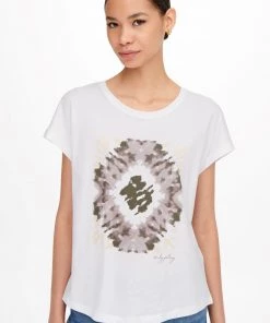 Only Play Ladies Polos, Tees & Shirts OnlyPlay MIMA Loose Tee -WHITE