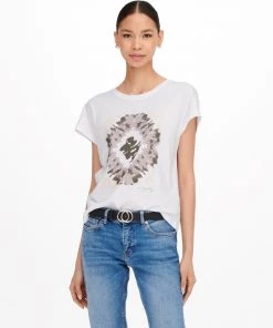 Only Play Ladies Polos, Tees & Shirts OnlyPlay MIMA Loose Tee -WHITE