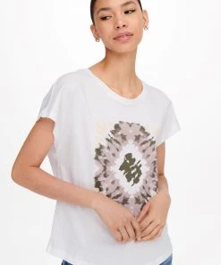 Only Play Ladies Polos, Tees & Shirts OnlyPlay MIMA Loose Tee -WHITE