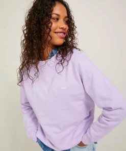 Ladies Hoodies & Sweatshirts JJXX AYA Sweatshirt -LILAC