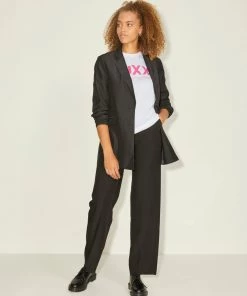 Ladies Polos, Tees & Shirts JJXX ANNA Tee -BRIGHT WHITE