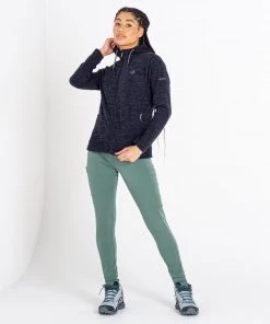 Ladies Fleeces & Midlayers Dare2b Ladies Out&Out Fleece -BLACK