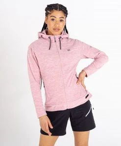Ladies Fleeces & Midlayers Dare2b Ladies Out&Out Fleece -POWDER PINK