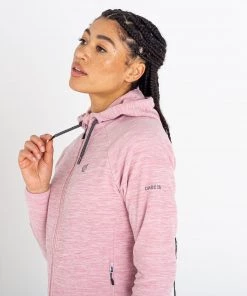 Ladies Fleeces & Midlayers Dare2b Ladies Out&Out Fleece -POWDER PINK