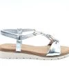 Heavenly Feet Miami Sandal -SILVER