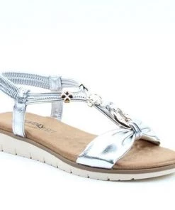Heavenly Feet Miami Sandal -SILVER