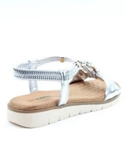 Heavenly Feet Miami Sandal -SILVER