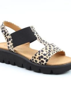 Heavenly Feet Ritz Sandal -LEOPARD (5 Only)