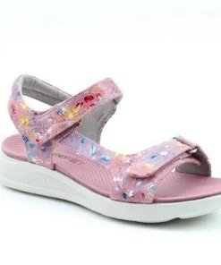 Heavenly Feet Oyster Sandal -PINK Ladies Footwear