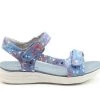 Heavenly Feet Oyster Sandal -DENIM BLUE
