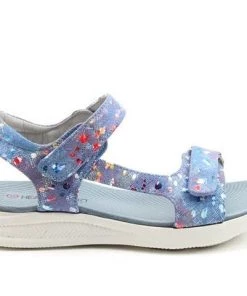 Heavenly Feet Oyster Sandal -DENIM BLUE