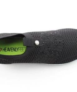Heavenly Feet Cherry Shoe -BLACK